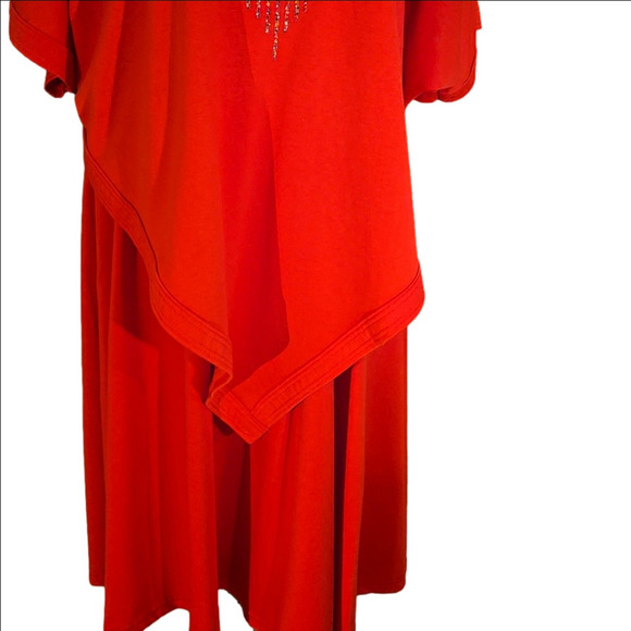 RARE FIND! Vintage 80s Moon Craft Southwest Ethnic Skirt & Beaded Top One Size - Picture 3 of 12